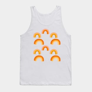 Orange boho rainbows Tank Top